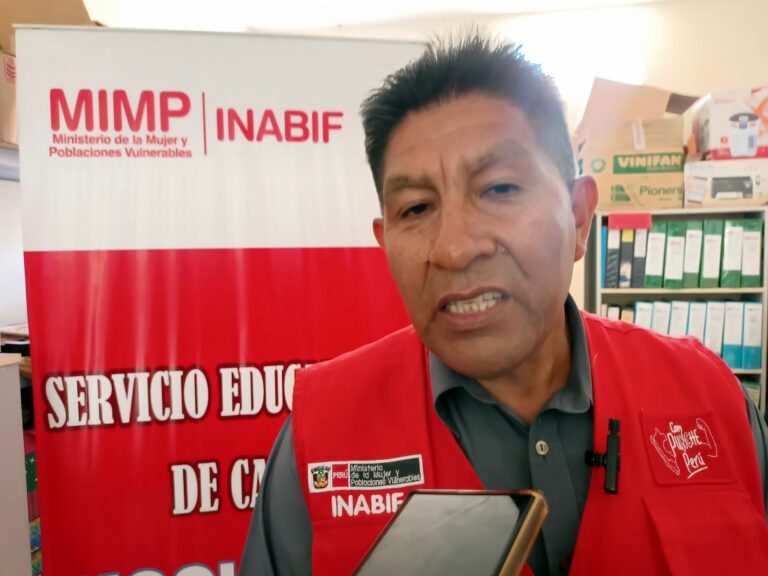 INABIF intensifica apoyo a niños y adolescentes en situación de abandono en Moquegua