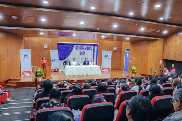 103 profesionales de Salud recibieron resolución de nombramiento en Moquegua