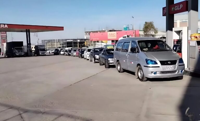 Bloqueos en la Panamericana disparan precio del GLP en Arequipa