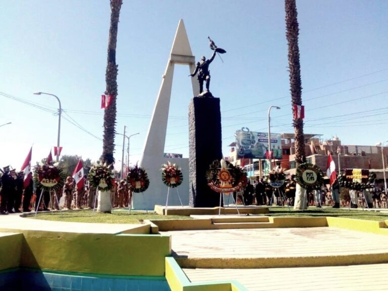 Monumento de Francisco Bolognesi será trasladado de todas maneras al C.P. San Francisco