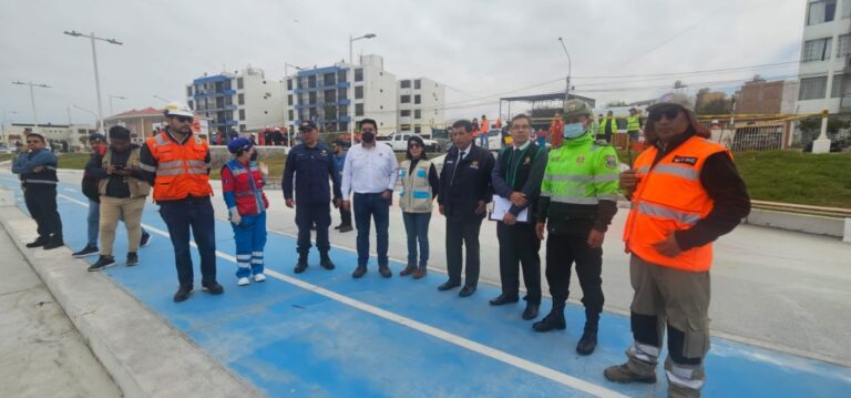 Simulacro de derrame de hidrocarburos es para evaluar capacidad de respuesta ante emergencias