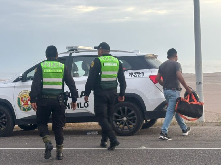 Persecución en Ilo termina con incautación de 3 kilos de marihuana