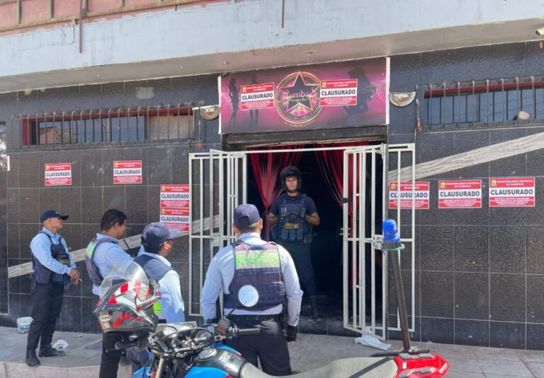Clausuran cuatro cantinas sin licencia en el sector «La Quebrada»