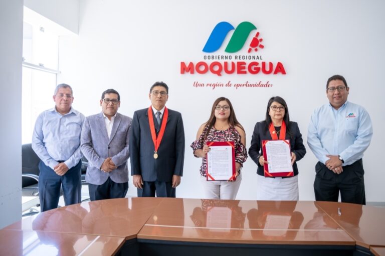 GORE Moquegua y Ministerio Público mejorarán el servicio médico-legal y forense