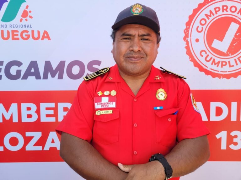 Jefe de los bomberos llama a la prevención para reducir incendios durante el fin de año