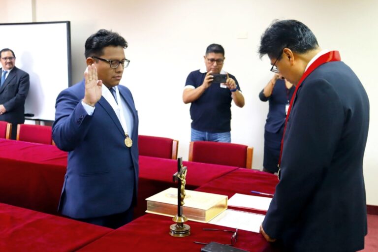 Designan a Freddy Ochoa Aragón como Juez Provisional en Mariscal Nieto