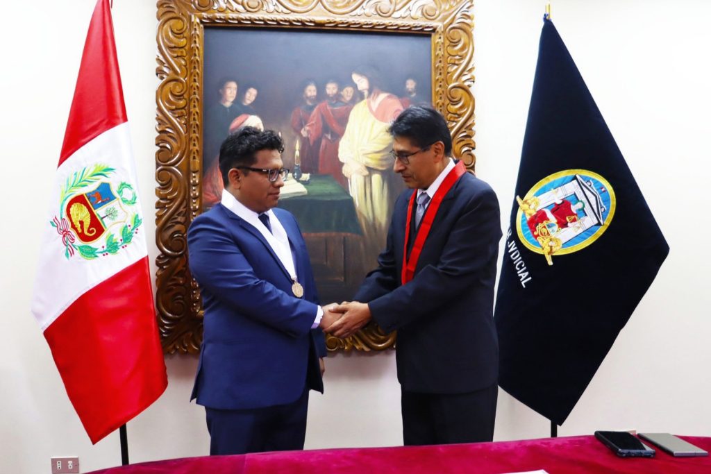 Designan a Freddy Fidel Ochoa como Juez Provisional en Mariscal Nieto 06122024 3 La Prensa Regional
