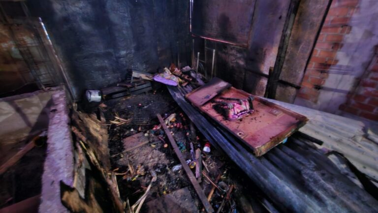 Incendio registrado en San Antonio deja pérdidas materiales