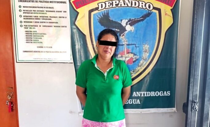 Mujer detenida en penal de Samegua por intento de ingresar droga