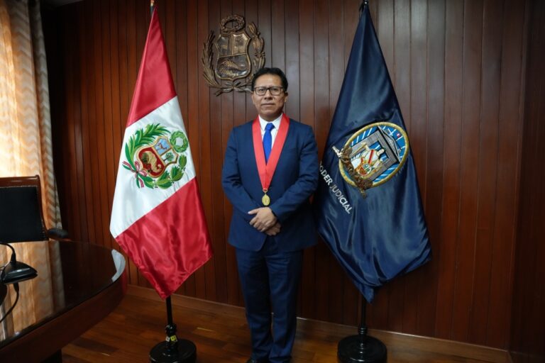 Juez Nicolás Iscarra es designado presidente de la Corte de Arequipa