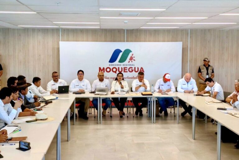 Ministros llegan a Moquegua y alcanzan acuerdos clave en temas ambientales y de desarrollo