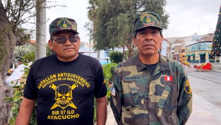 Reconocerán a los Defensores de la Democracia en Ilo