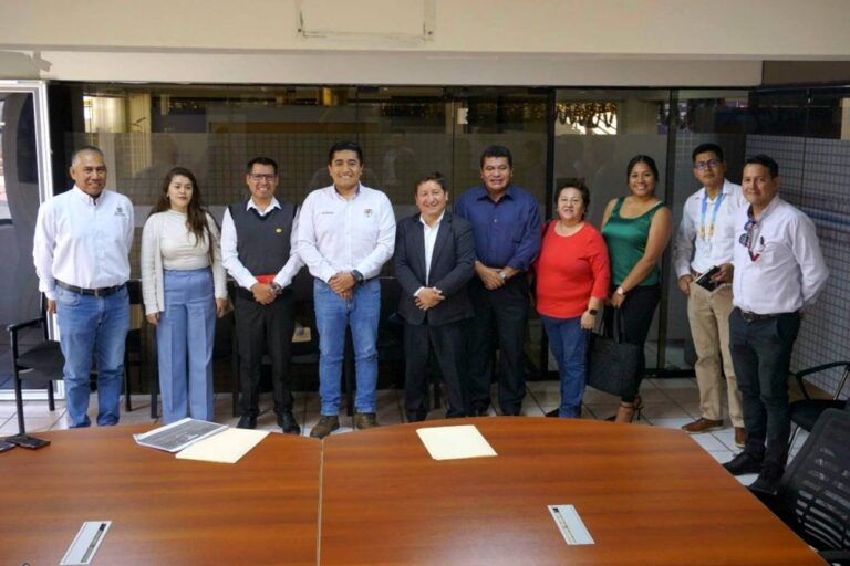 Alcalde Humberto Tapia y congresista Guido Bellido impulsan la reactivación del aeropuerto de Ilo