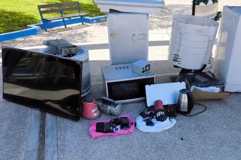 Última campaña de recolección de residuos electrónicos en San Antonio