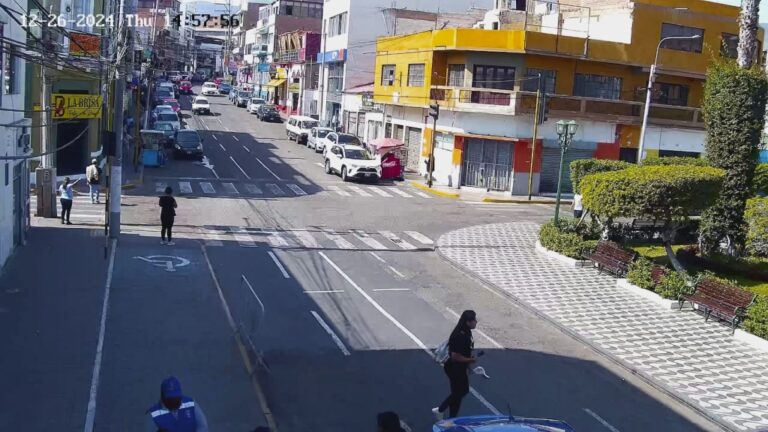 Cámaras de vigilancia en Mollendo ya empiezan a funcionar