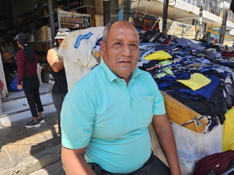 Dirigente del SUCMMAM exige retiro de feria Gamarra en Moquegua