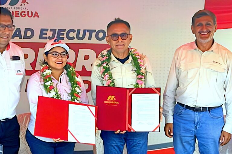 Anglo American realizará los estudios de preinversión para obras del Desembarcadero Artesanal de Ilo