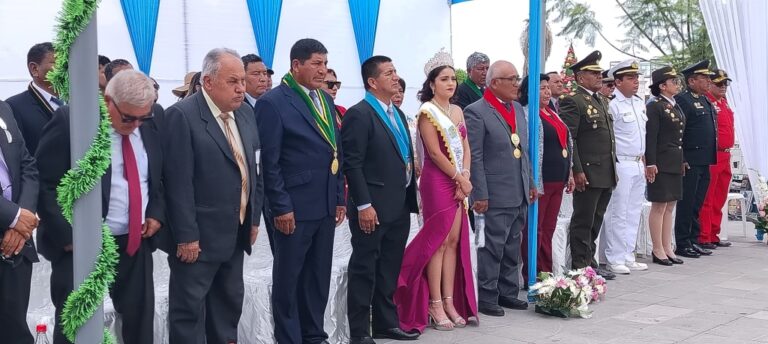 Cocachacra celebró su 146° aniversario de creación política