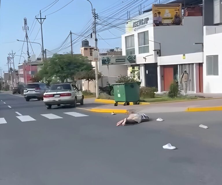 Taxista impactó violentamente a adulto mayor en la Av. Mariscal Castilla