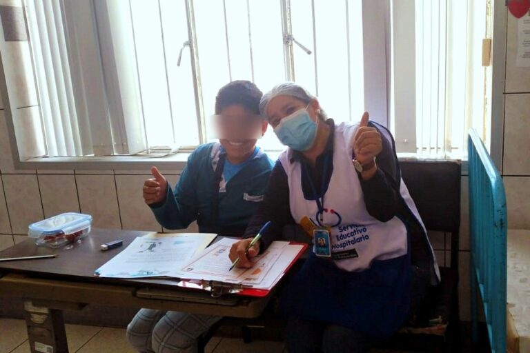 Más de 600 estudiantes hospitalizados reciben educación gracias al Servicio Educativo Hospitalario  