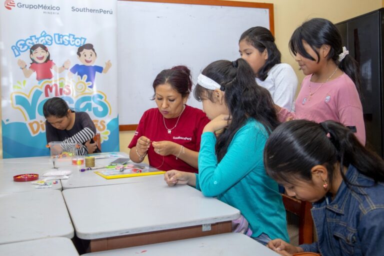 Inicia el taller de verano “Mis vacas divertidas” de Southern Perú