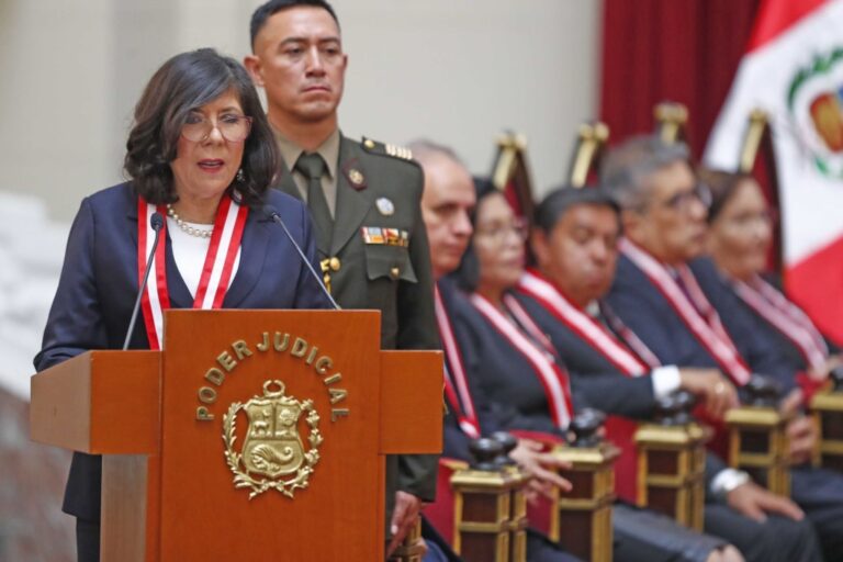 Janet Tello rechaza la instrumentalización política del Poder Judicial
