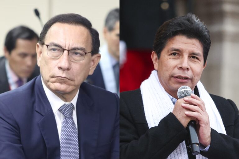 Declaran procedentes denuncias contra Martín Vizcarra y Pedro Castillo