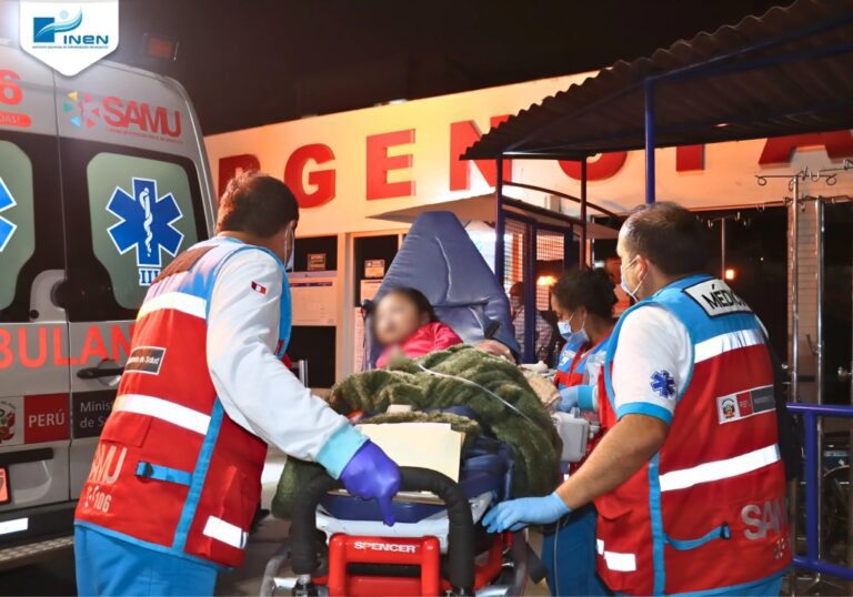 Minsa trasladó de Arequipa a Lima a menor con diagnóstico de tumor mediastino