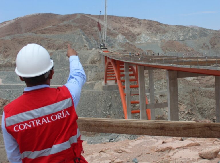 Contraloría: Reactivan obra del puente Arequipa-La Joya tras paralización