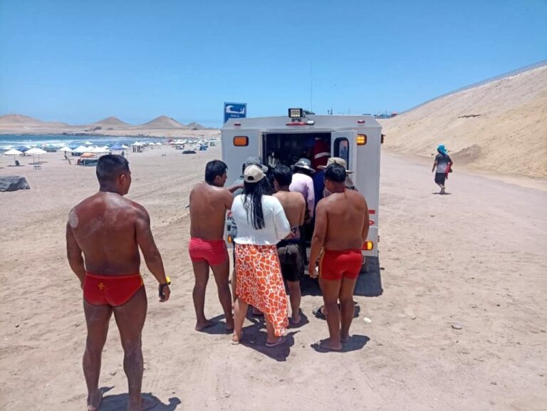 Joven de 17 años estuvo a punto de ahogarse en playa Pozo de Lisas