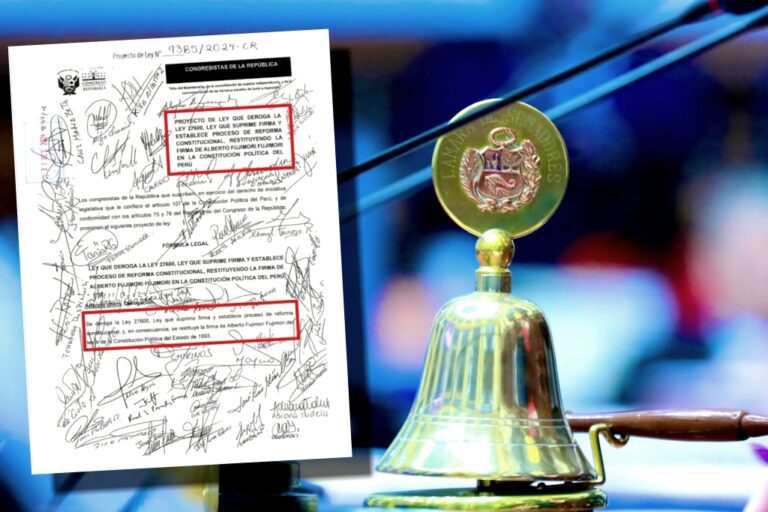 La firma del autócrata