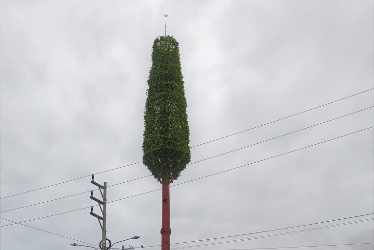 Presentan escritos legales a la MPI por instalación de antena