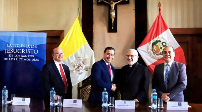 Cáritas Arequipa y la Iglesia de Jesucristo de los Santos de los Últimos Días unen esfuerzos en favor de familias vulnerables