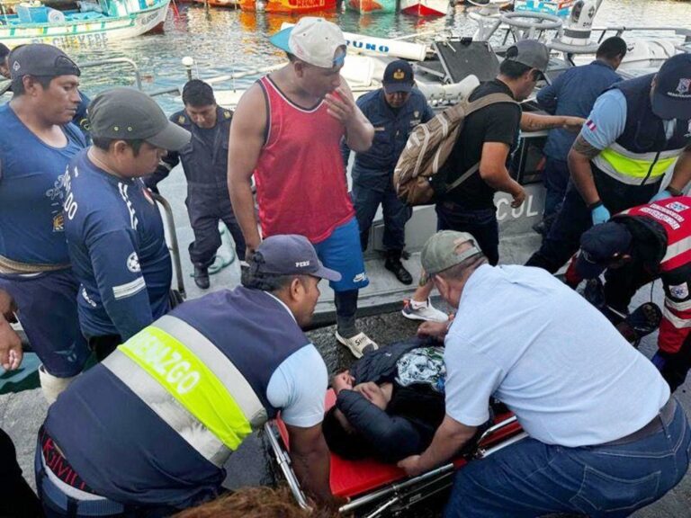 Tripulante de embarcación pesquera es evacuado de emergencia a Mollendo