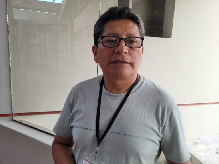 Protesta estudiantil en el IESTP Luis E. Valcárcel por retiro de docentes de Enfermería
