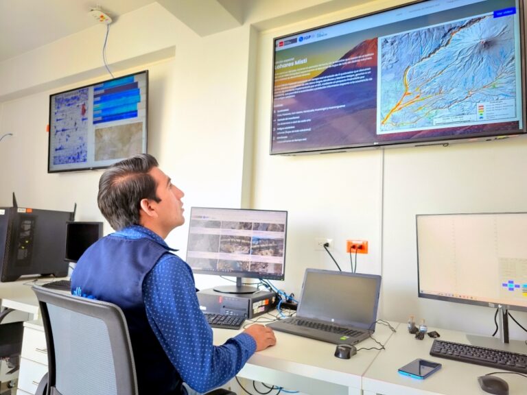 IGP permanece alerta ante el posible descenso de nuevos lahares