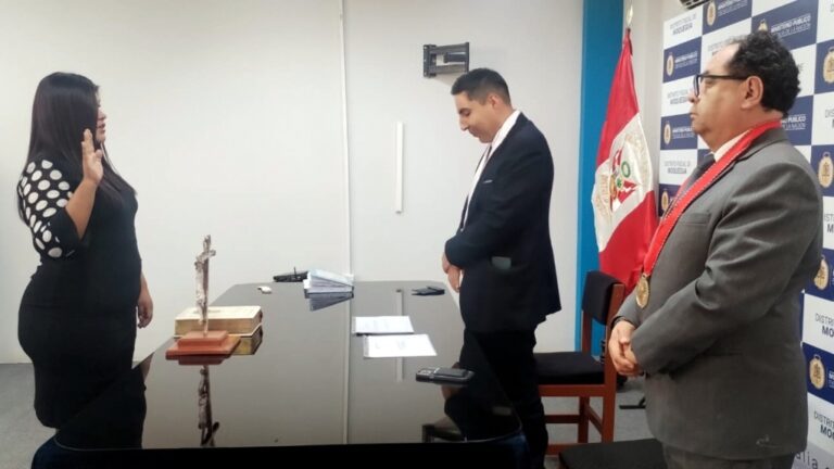 Moquegua: Juramentan fiscales adjuntos provinciales