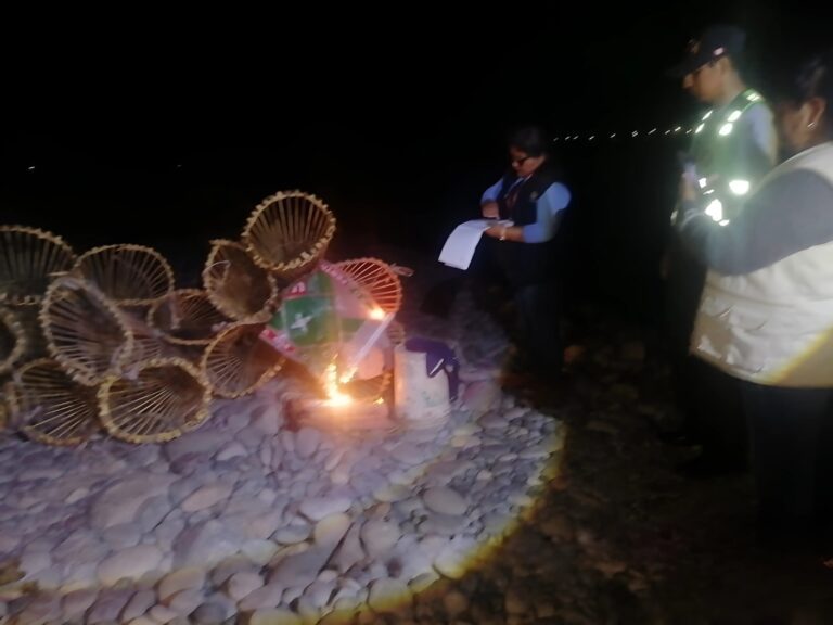 Veda del camarón: Gerepro incauta 18 isangas en el río Tambo