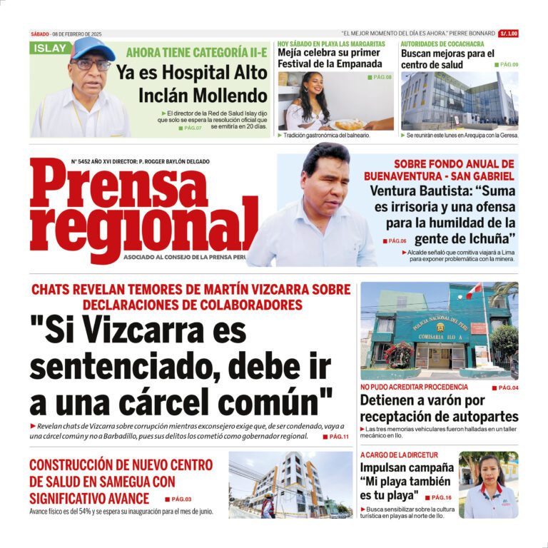 La Prensa Regional – Sábado 08 de febrero de 2025