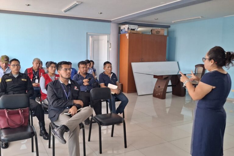 Reunión: autoridades refuerzan la lucha contra la violencia en Islay-Matarani