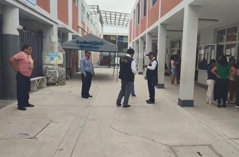 Fiscalía y UGEL Ilo inspeccionan colegios públicos antes del inicio del año escolar 2024