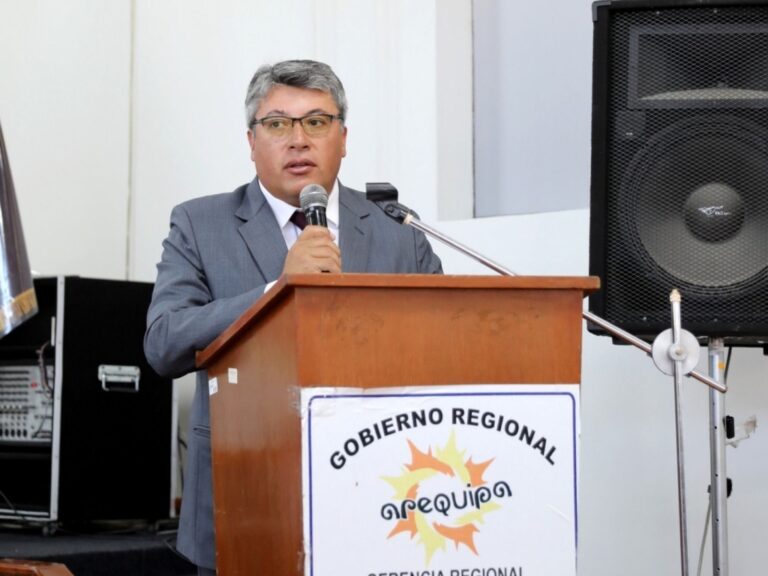 Cambian a gerente general del Gobierno Regional de Arequipa