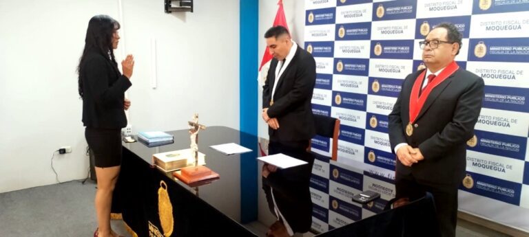 Kristel Cruz Idme se incorpora a la Fiscalía Anticorrupción de Moquegua