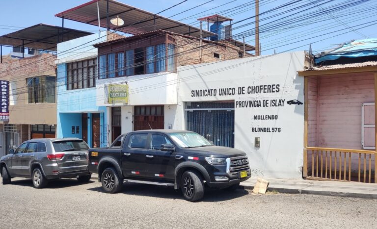 Sindicato de choferes de Islay se apresta a celebrar su centenario