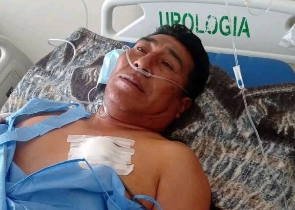 Árbol de Yunsa cae sobre poblador y queda con 5 costillas rotas y un pulmón perforado