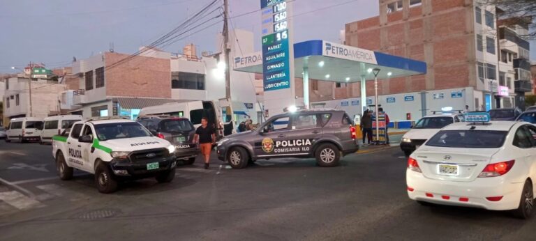 Detienen a sujeto con arma de fuego y droga cerca de la plaza de Ilo