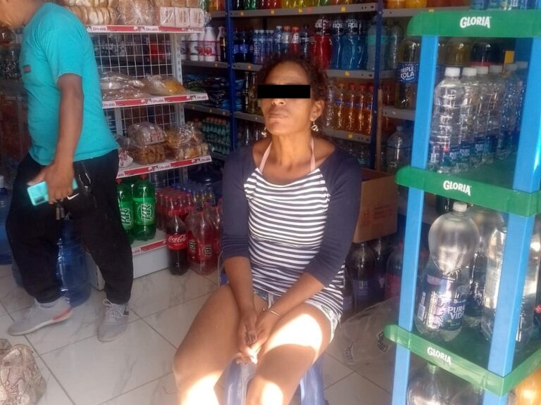 Ilo: Mujer es intervenida tras intentar robar en tienda de una sexagenaria 
