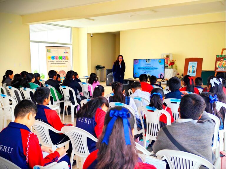 Inician consejo consultivo de niños y adolescentes en Cocachacra
