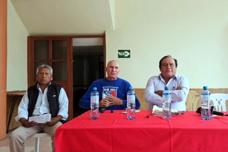Federación de Organizaciones Agrarias realizó conferencia de prensa en Mollendo