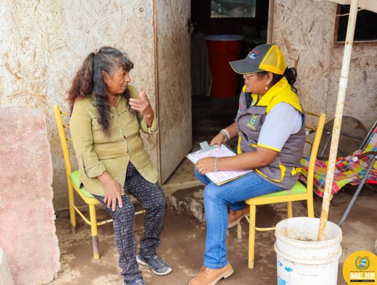 Continúa empadronamiento en zonas urbana y rural del distrito de Mejía
